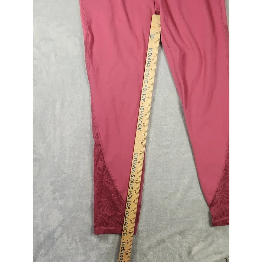 Fabletics Ultra High Waisted Seamless‎ Legging in a Purple Marbled L